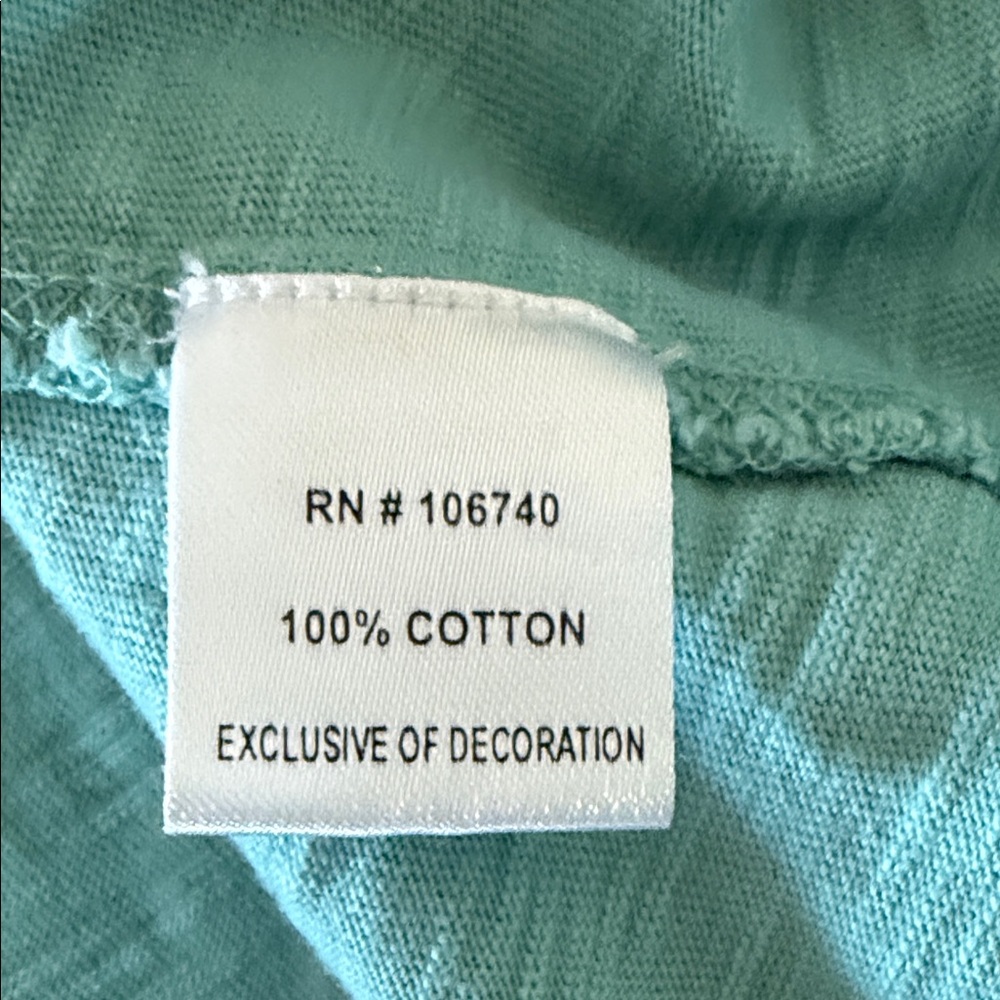 NorthStyle cotton henley tee with embroidered sleeves - Picture 7 of 7